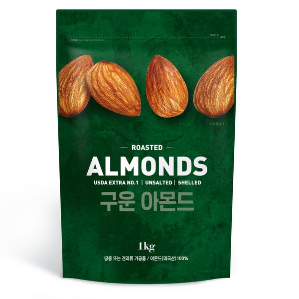 Жареный миндаль Gwell, корейские орехи